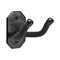 Allen Co Defender Double Hooks with Metal Mounting Plate, Black 5646 - alternate 2